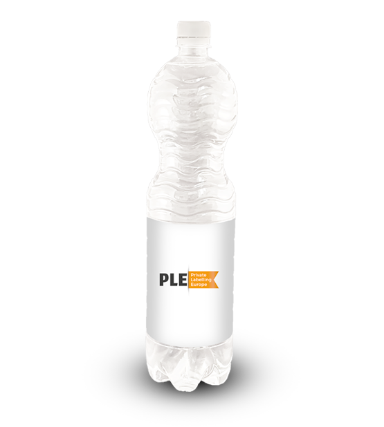 PET-Bottle with label 1,5L