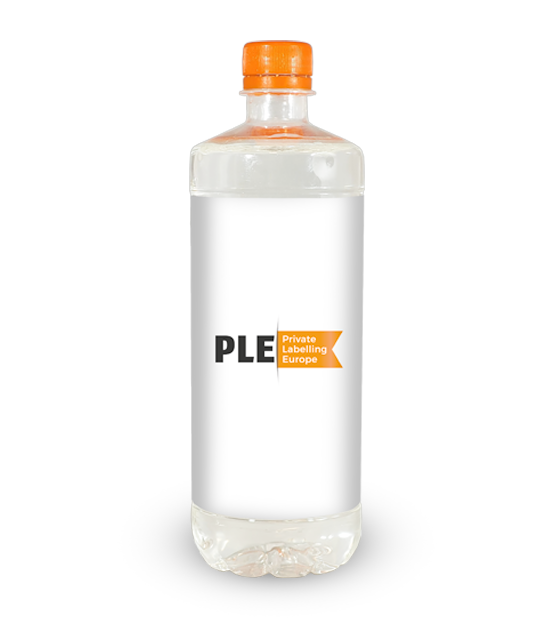 PET-Fles met etiket 0,75L