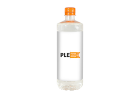 PET-Fles met etiket 0,75L