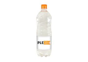 PET-Bottle with label 1,0L