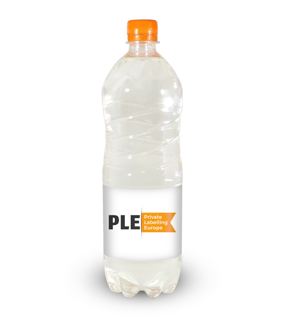 PET-Bottle with label 1,0L