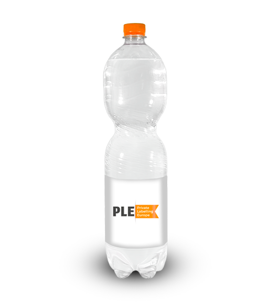 PET-Fles met etiket 1,5L